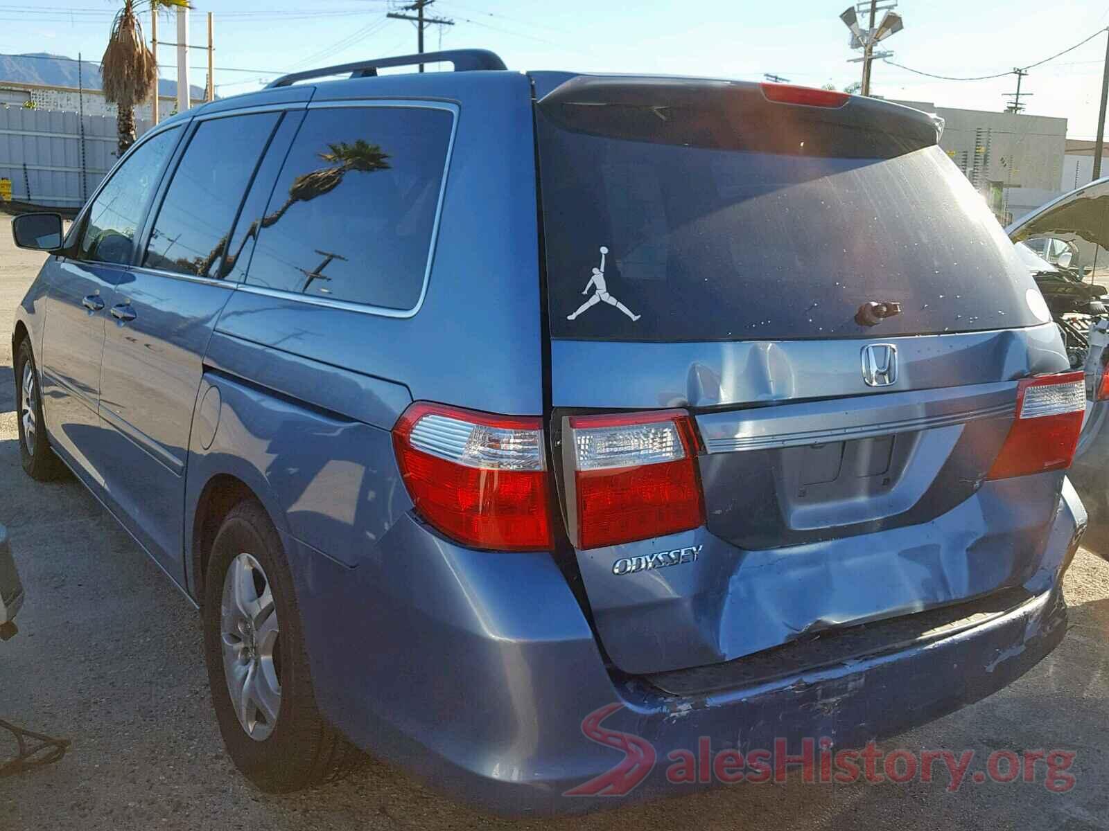 5FNRL38776B052284 2006 HONDA ODYSSEY EX