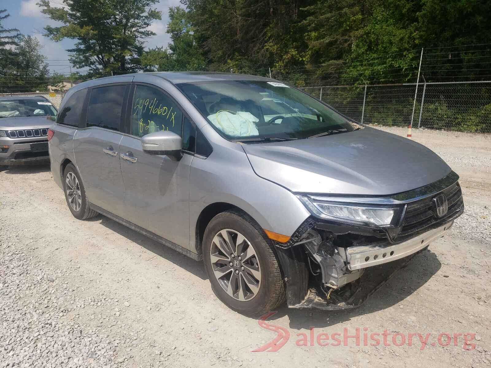 5FNRL6H79MB023321 2021 HONDA ODYSSEY