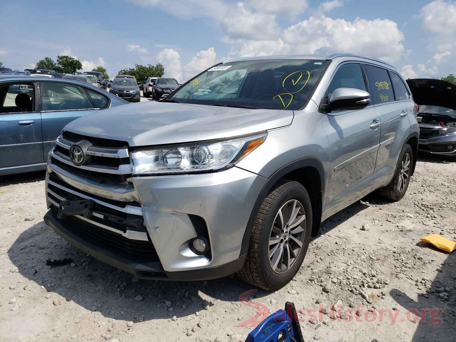 5TDJZRFH4JS529316 2018 TOYOTA HIGHLANDER