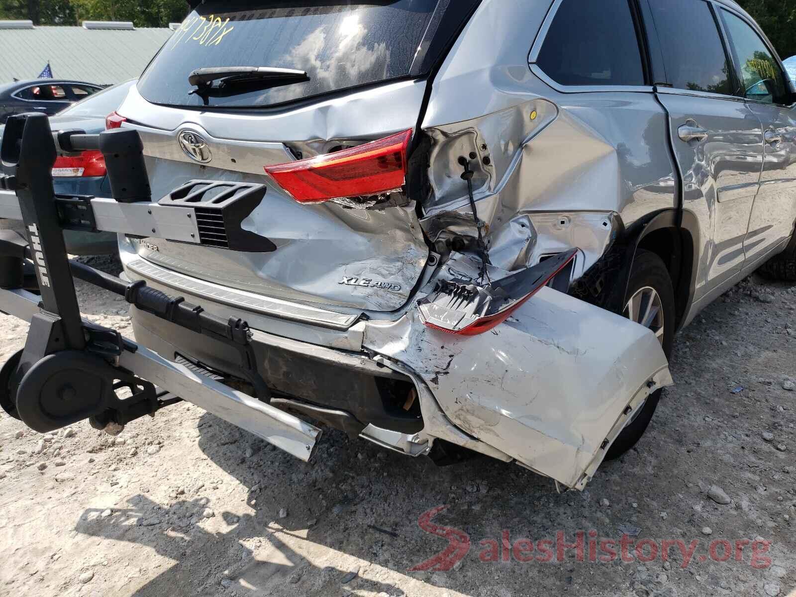 5TDJZRFH4JS529316 2018 TOYOTA HIGHLANDER