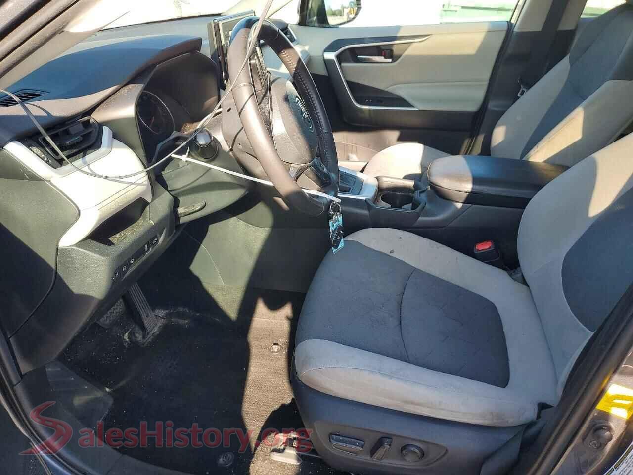 2019 TOYOTA RAV4 VIN 2T3P1RFV9KW083073, engine bay