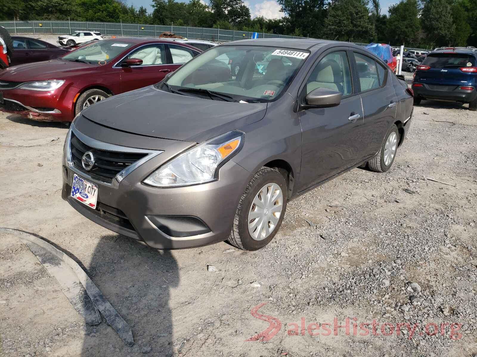 3N1CN7AP7GL802466 2016 NISSAN VERSA