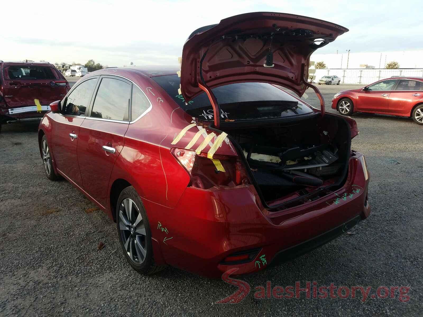 3N1AB7AP0KY255309 2019 NISSAN SENTRA