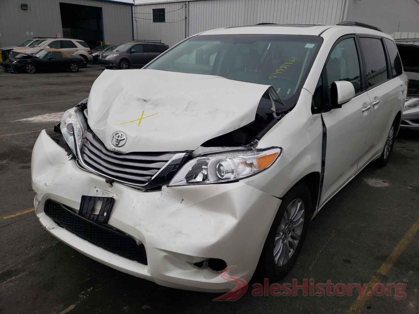 5TDYZ3DC3HS857548 2017 TOYOTA SIENNA