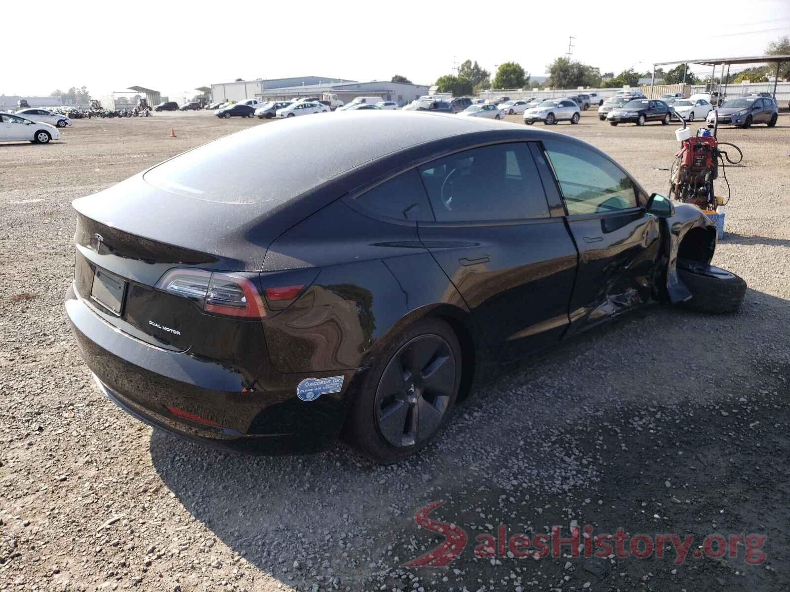 5YJ3E1EB3MF865034 2021 TESLA MODEL 3