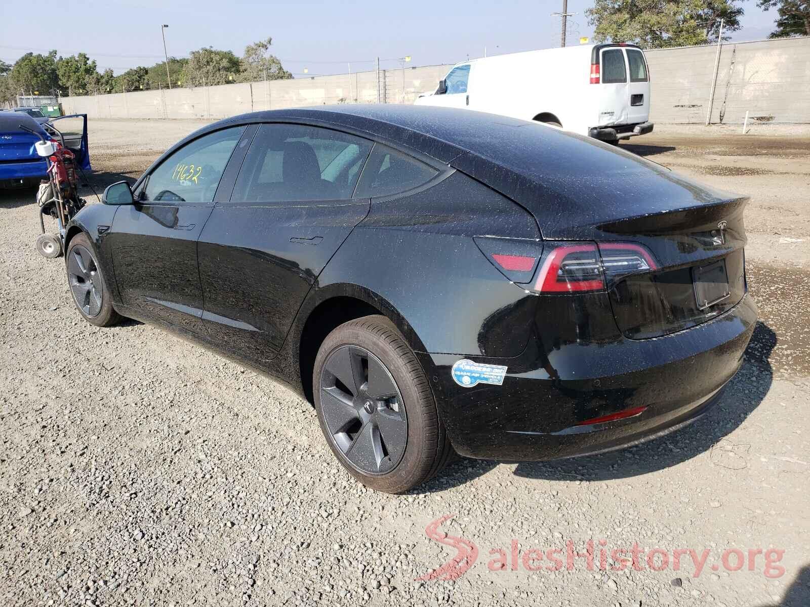 5YJ3E1EB3MF865034 2021 TESLA MODEL 3