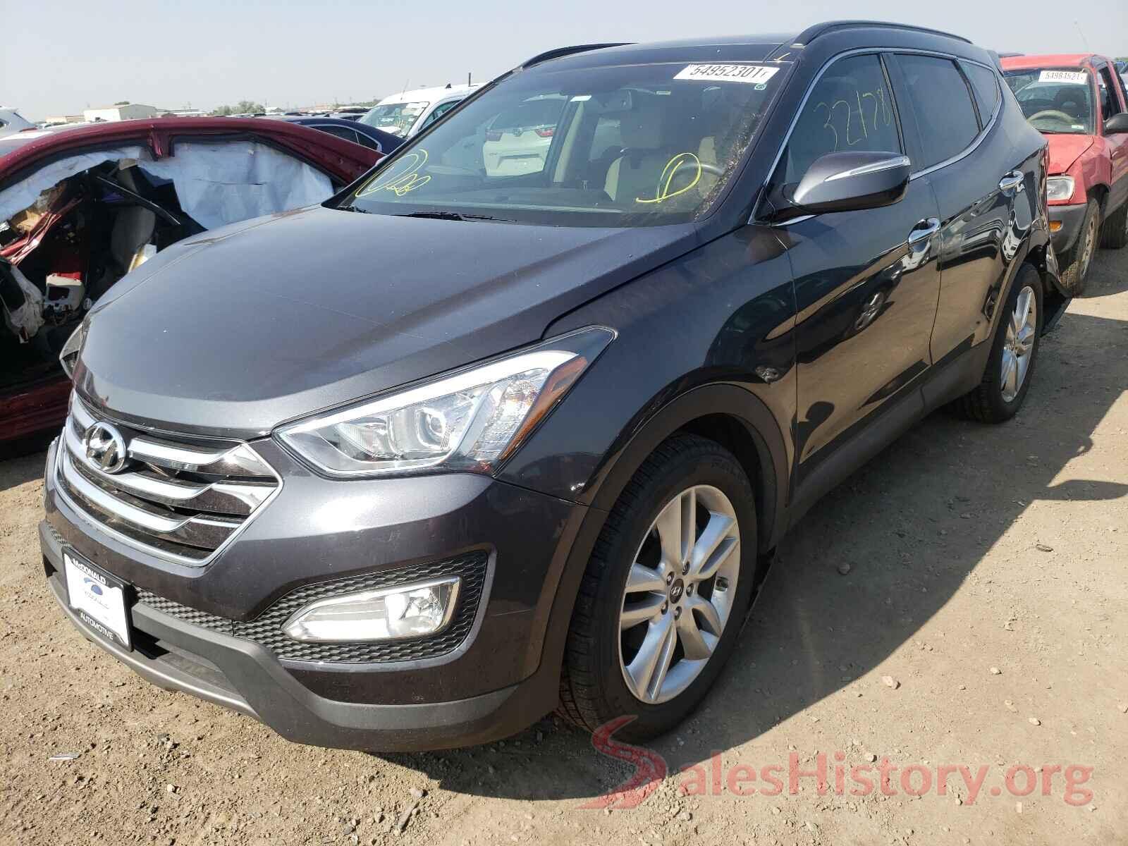 5XYZWDLA7GG327257 2016 HYUNDAI SANTA FE