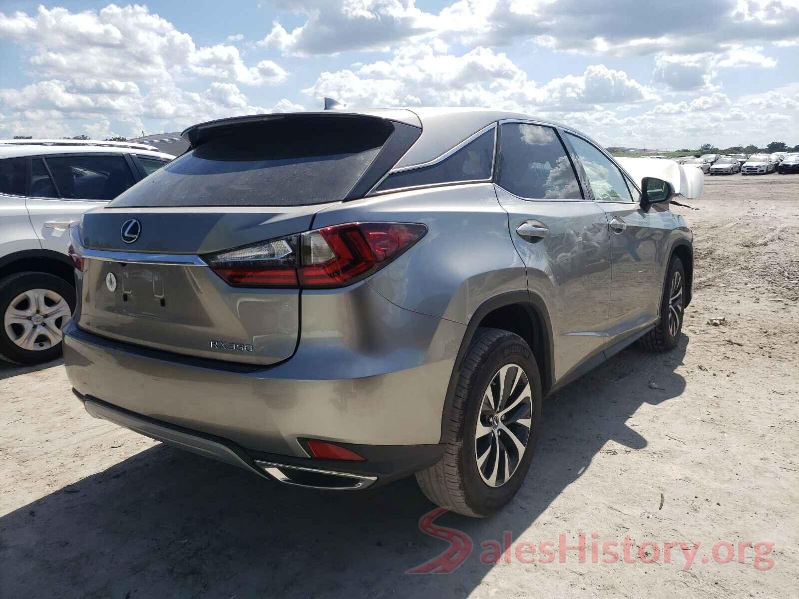 2T2AZMAA6MC210702 2021 LEXUS RX350