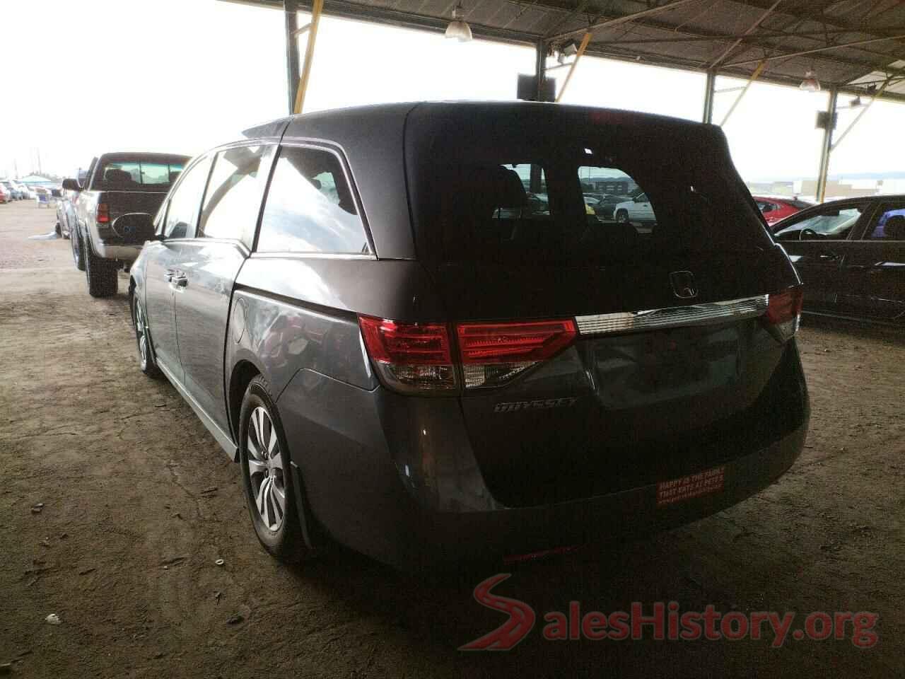 5FNRL5H6XGB107458 2016 HONDA ODYSSEY