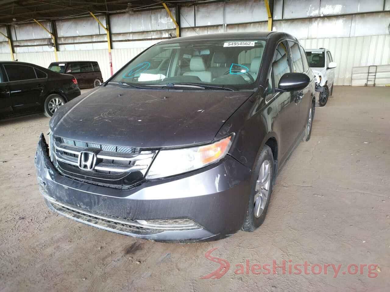 5FNRL5H6XGB107458 2016 HONDA ODYSSEY