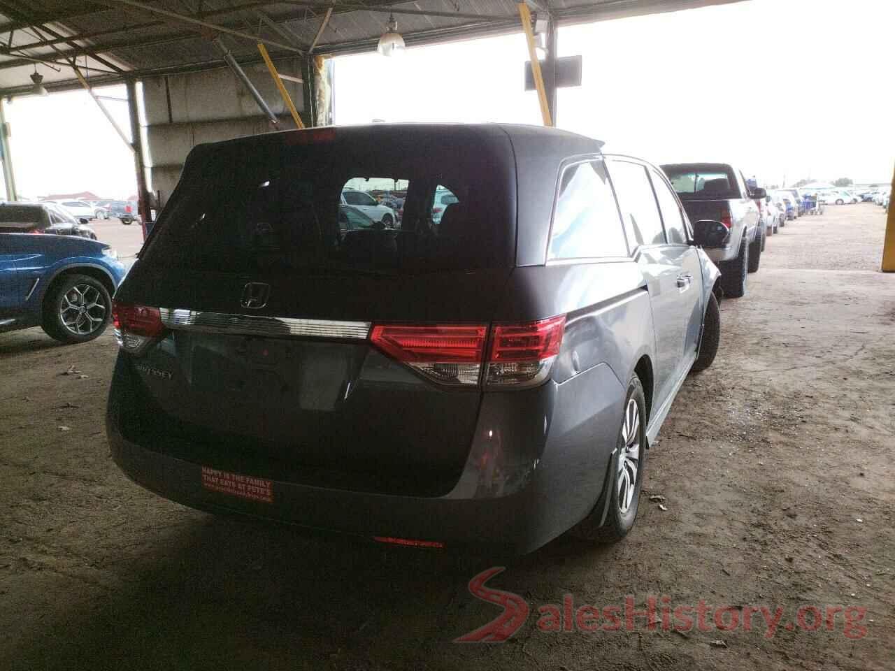 5FNRL5H6XGB107458 2016 HONDA ODYSSEY