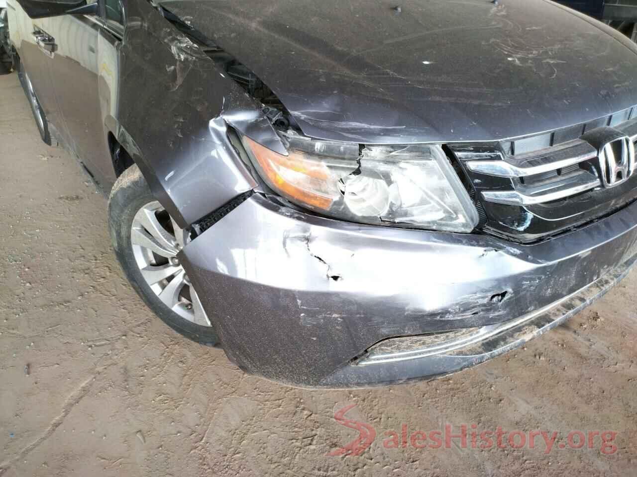 5FNRL5H6XGB107458 2016 HONDA ODYSSEY