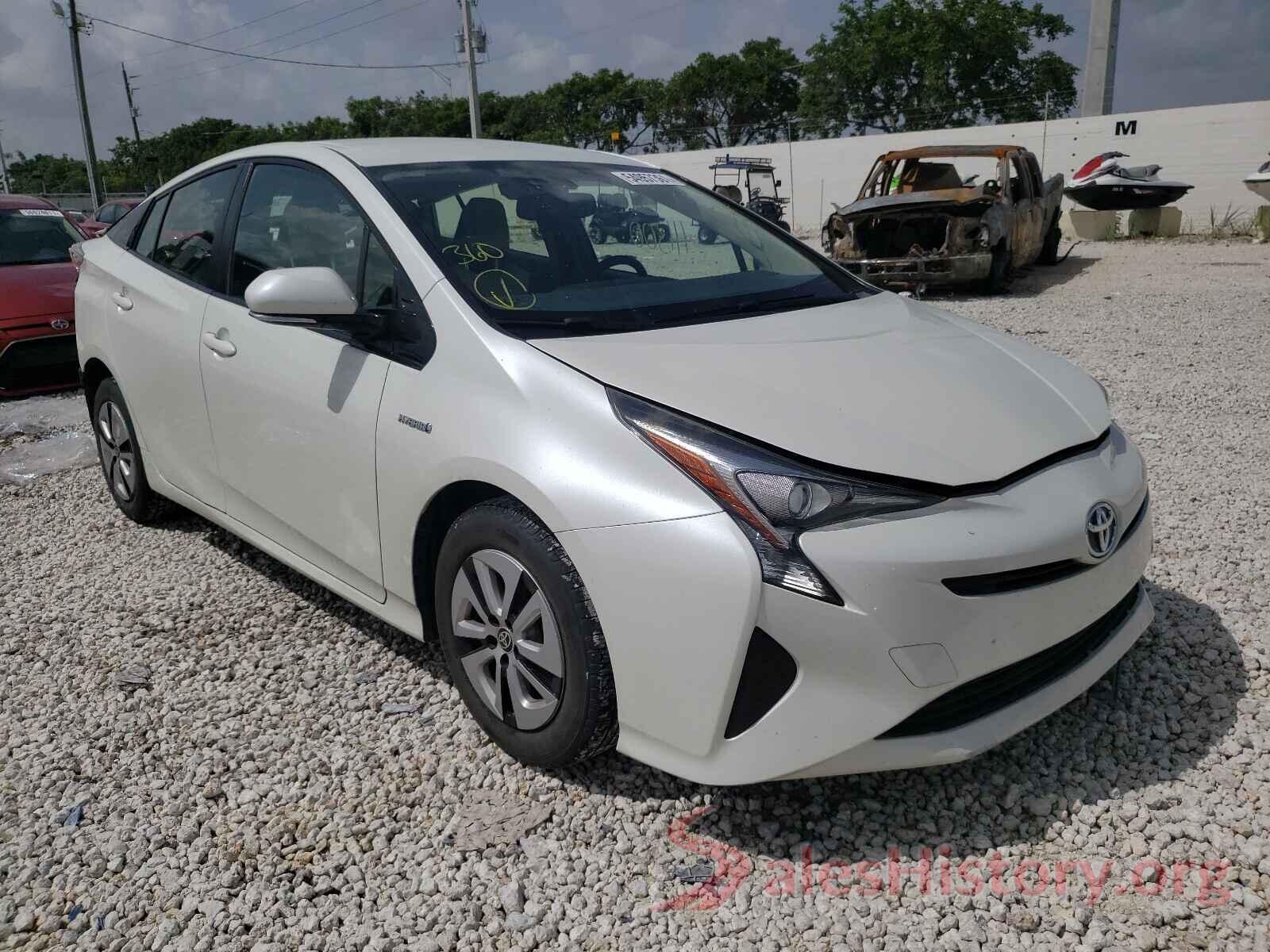 JTDKARFU0G3020892 2016 TOYOTA PRIUS