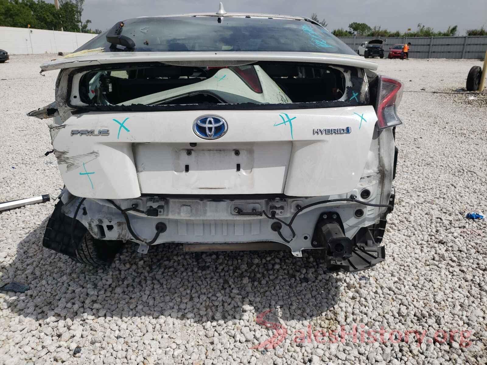 JTDKARFU0G3020892 2016 TOYOTA PRIUS