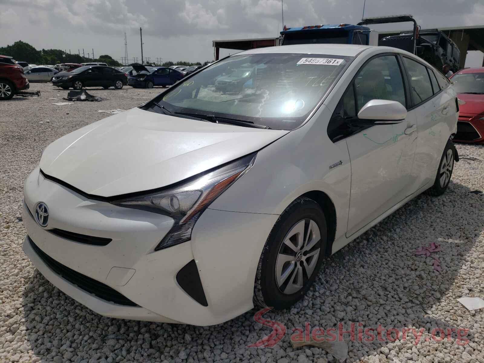 JTDKARFU0G3020892 2016 TOYOTA PRIUS