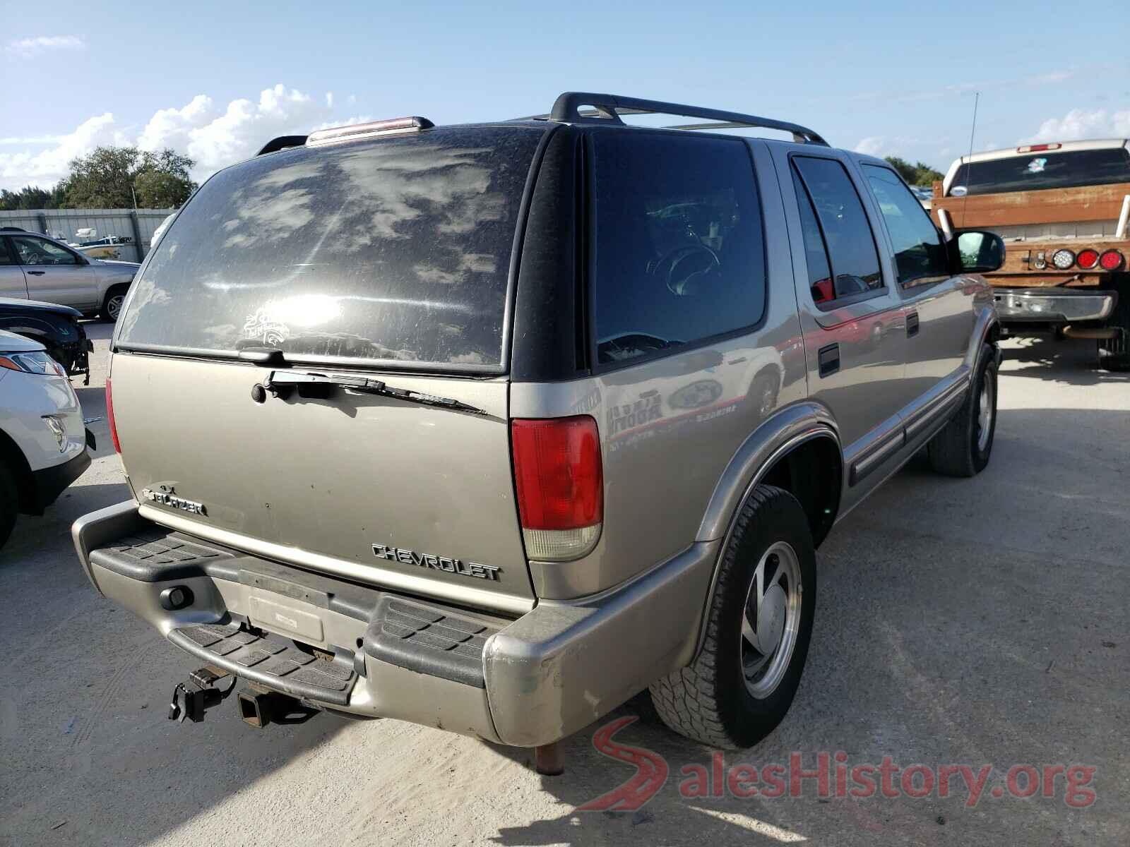 1GNDT13W91K250042 2001 CHEVROLET BLAZER