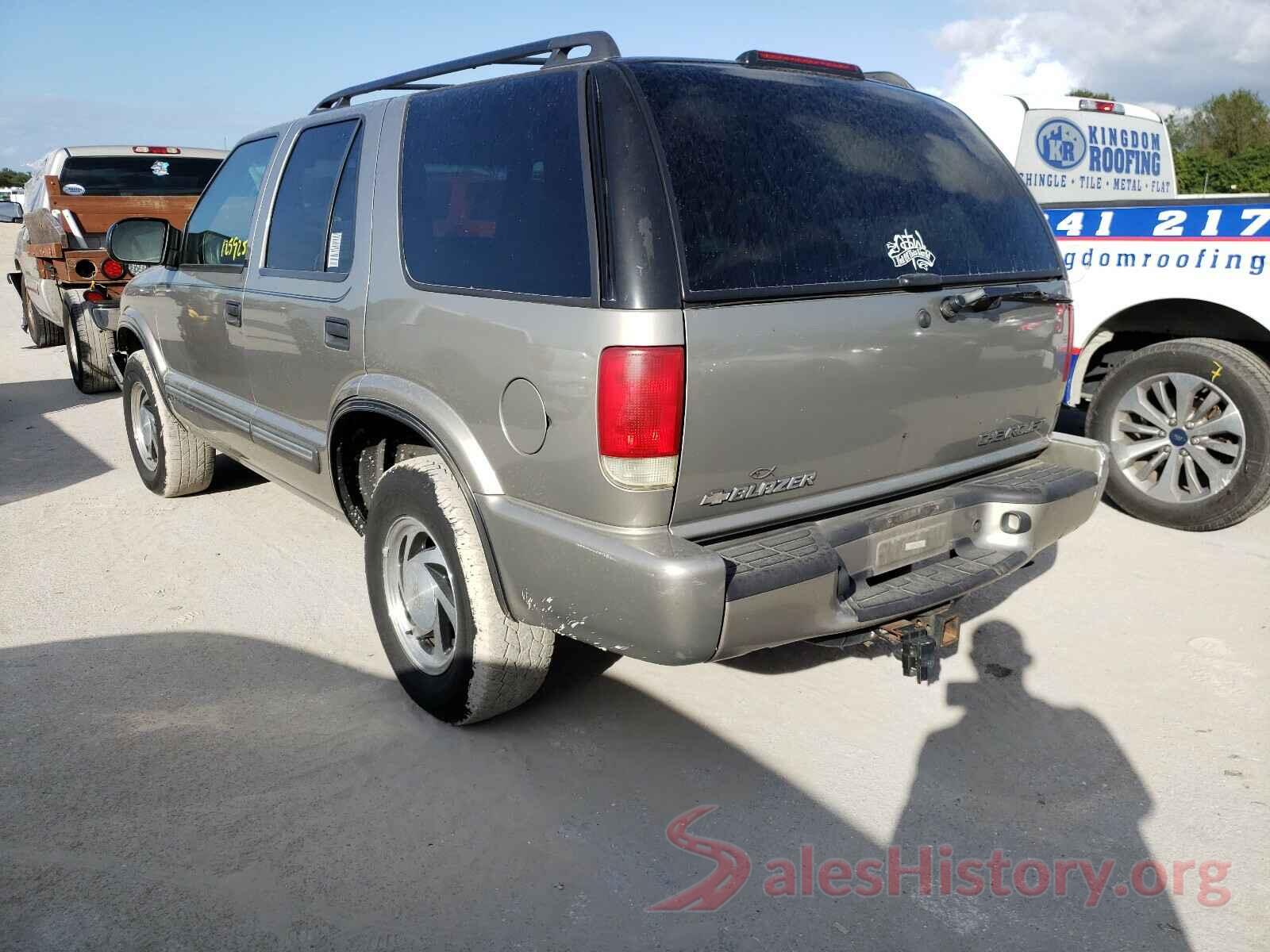 1GNDT13W91K250042 2001 CHEVROLET BLAZER