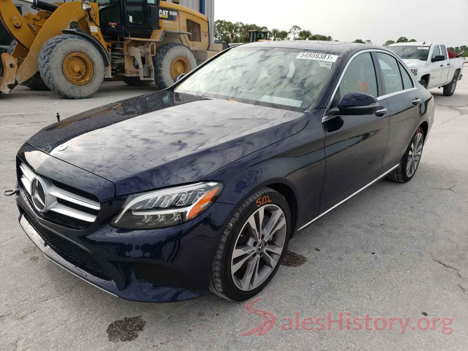 55SWF8DB9KU297064 2019 MERCEDES-BENZ C-CLASS