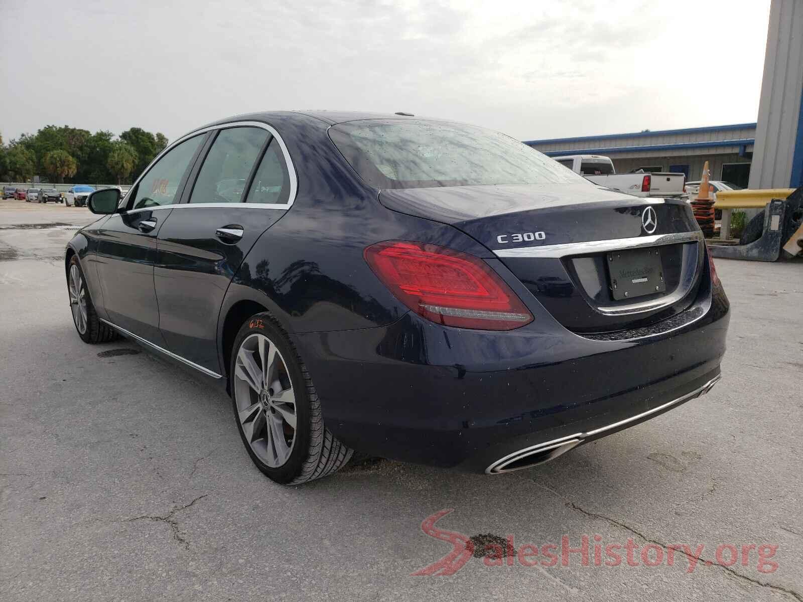 55SWF8DB9KU297064 2019 MERCEDES-BENZ C-CLASS