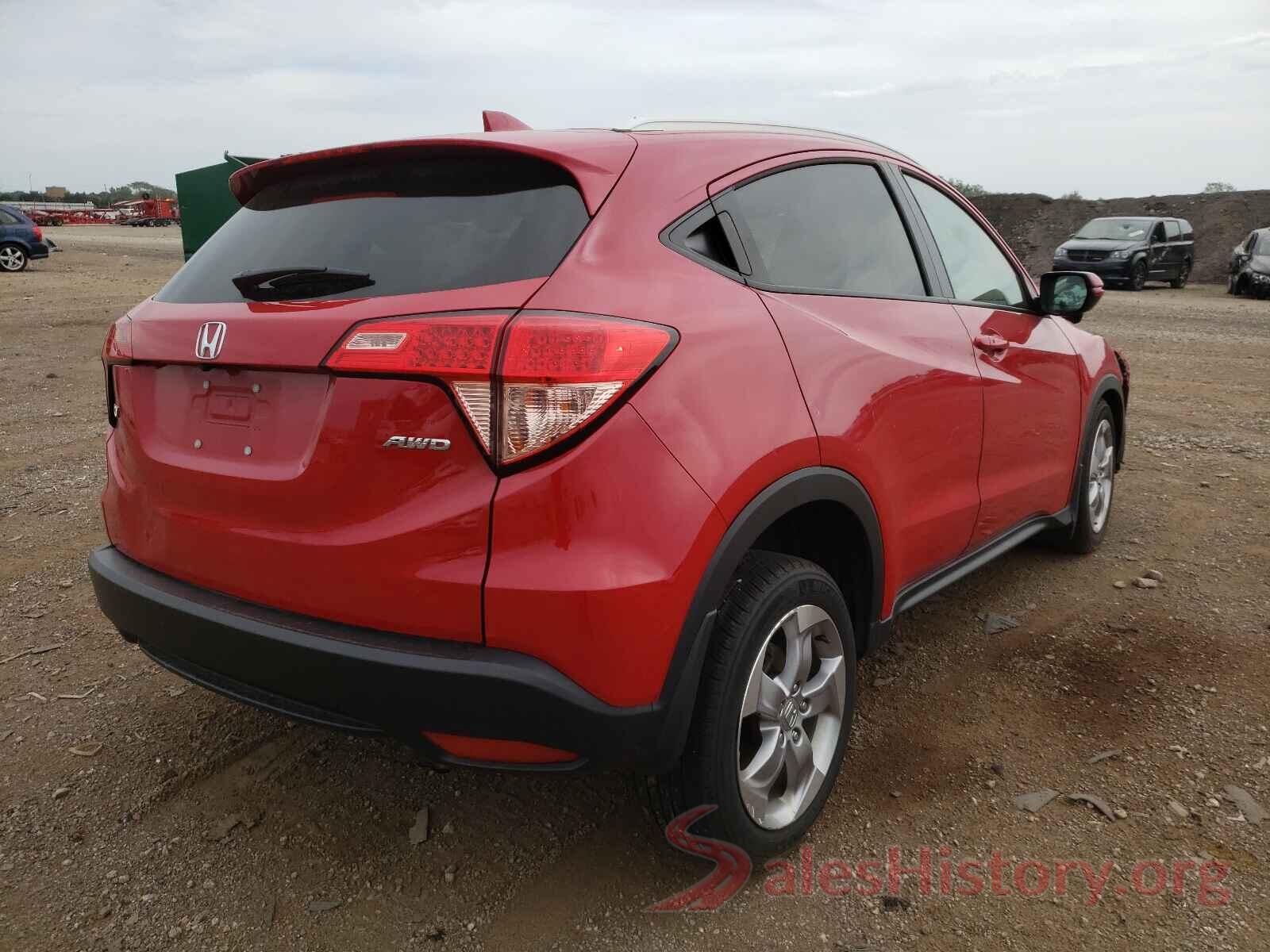 3CZRU6H70GM759197 2016 HONDA HR-V