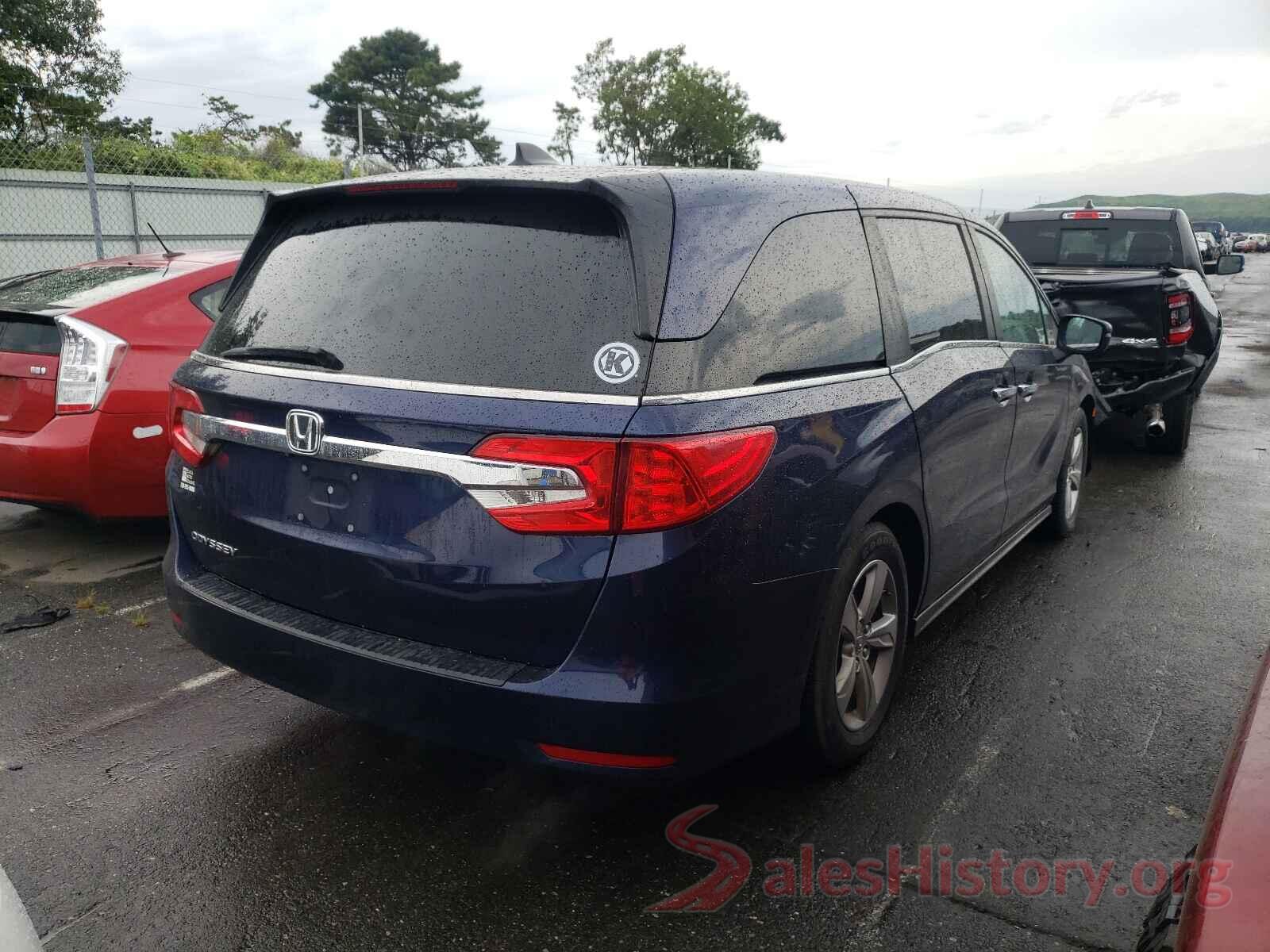 5FNRL6H58KB003783 2019 HONDA ODYSSEY