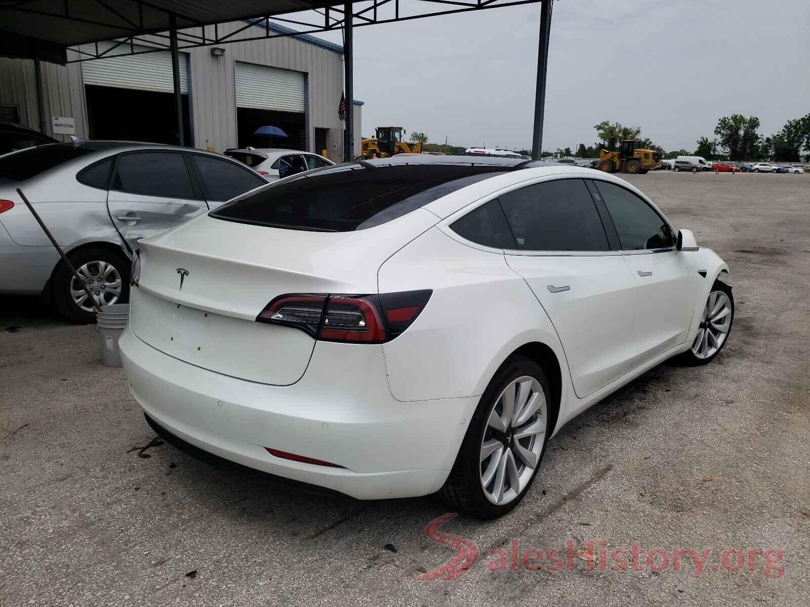 5YJ3E1EA4JF155949 2018 TESLA MODEL 3