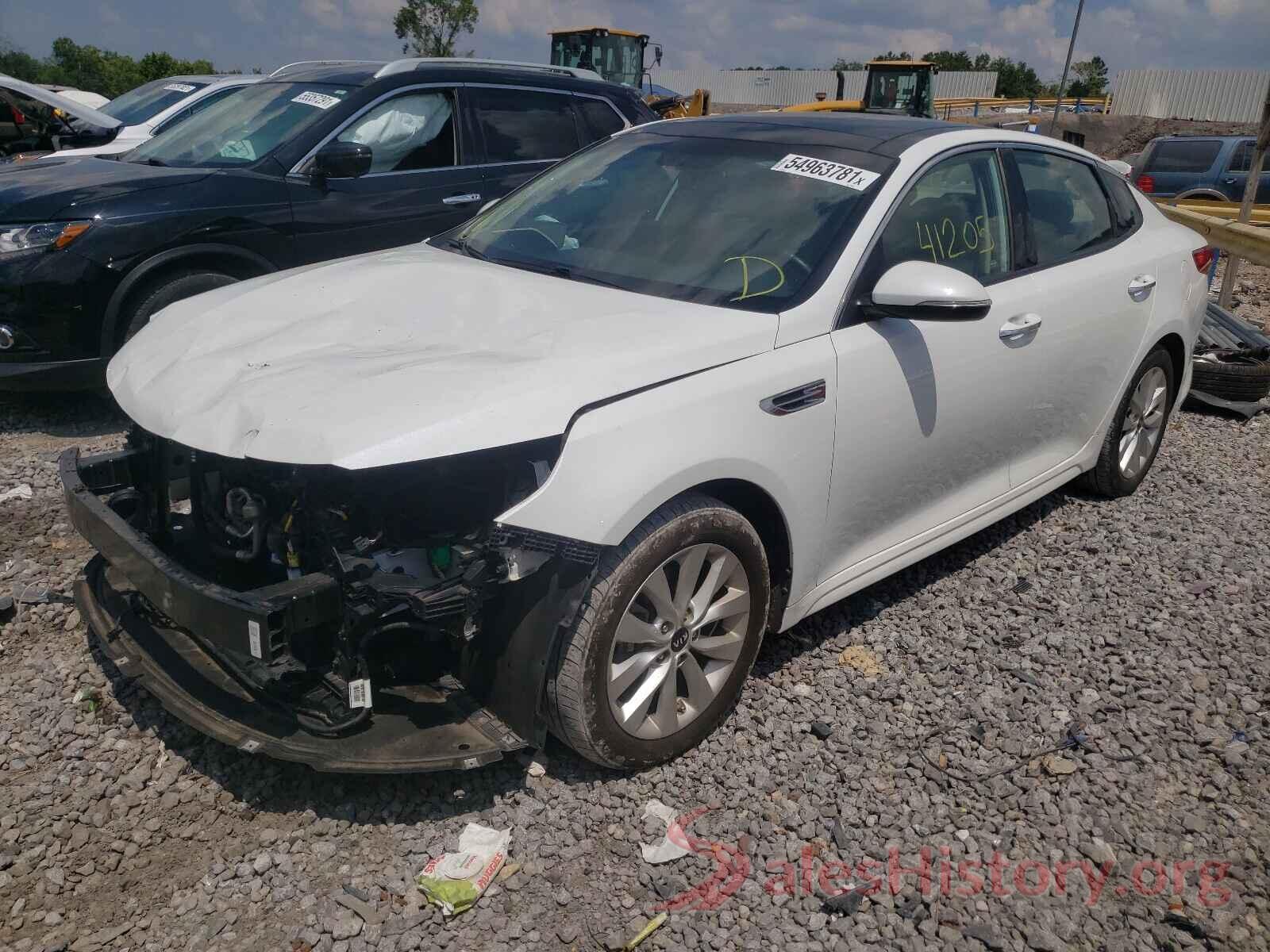 5XXGU4L39GG010972 2016 KIA OPTIMA