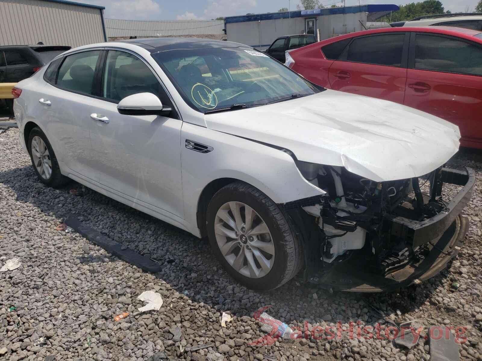 5XXGU4L39GG010972 2016 KIA OPTIMA