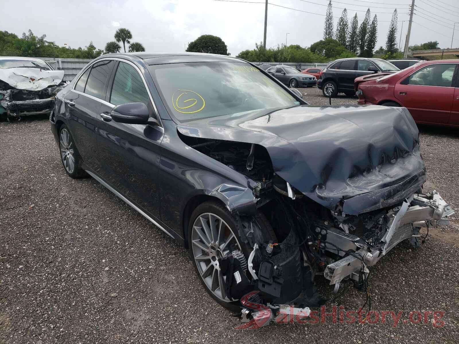 55SWF4KB4GU106170 2016 MERCEDES-BENZ C-CLASS