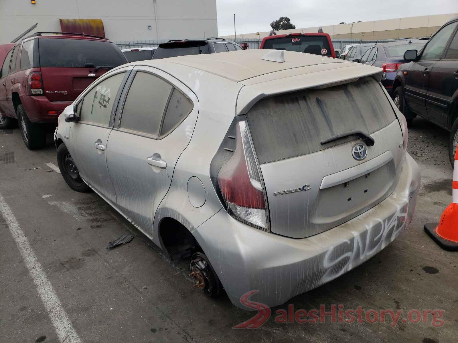 JTDKDTB37G1115320 2016 TOYOTA PRIUS