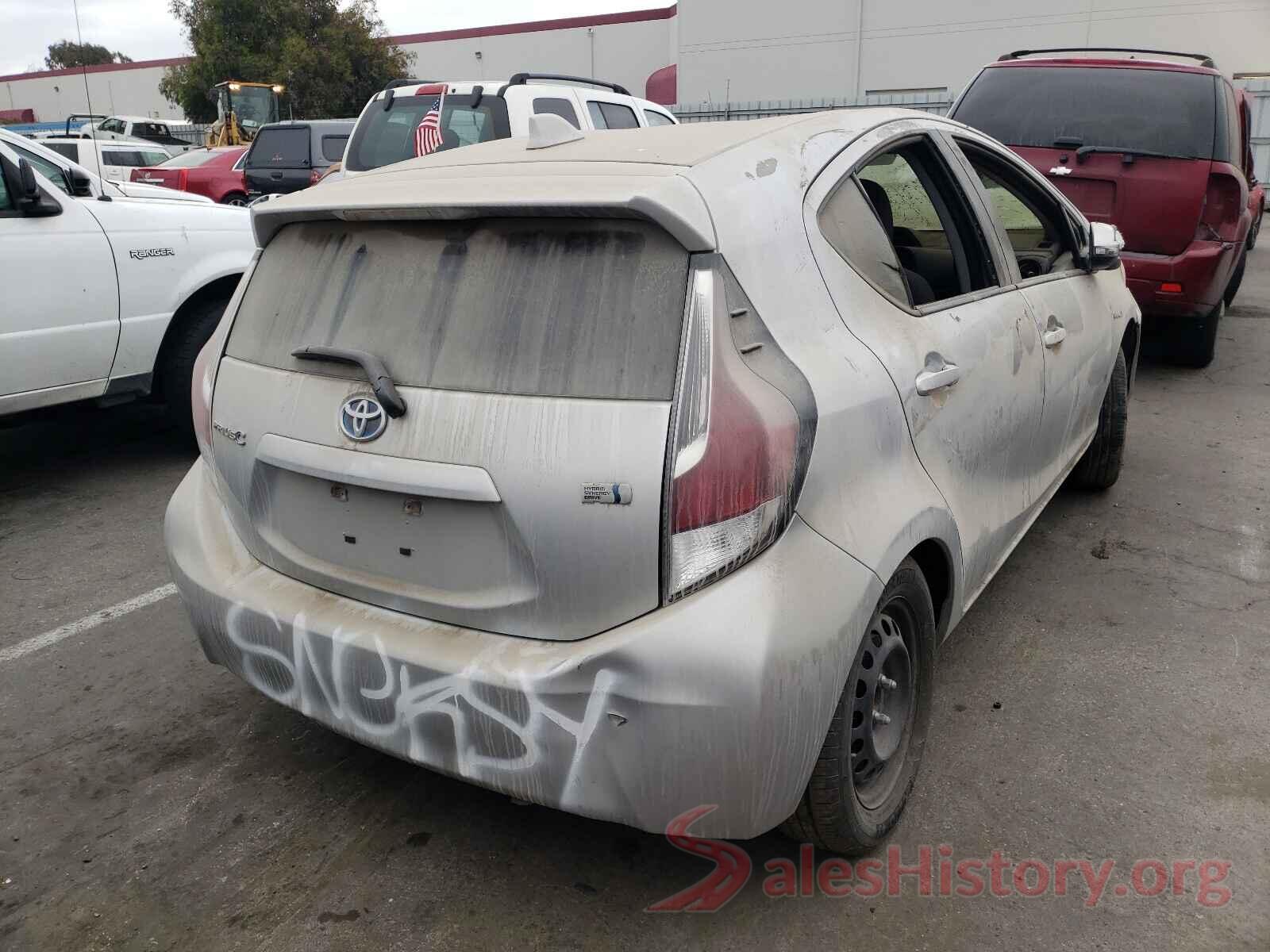 JTDKDTB37G1115320 2016 TOYOTA PRIUS