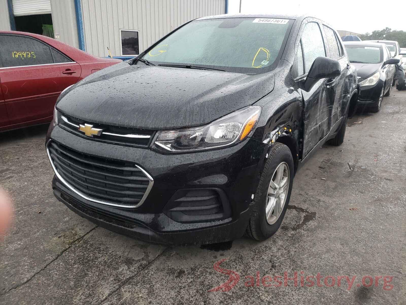 KL7CJKSB8LB337073 2020 CHEVROLET TRAX