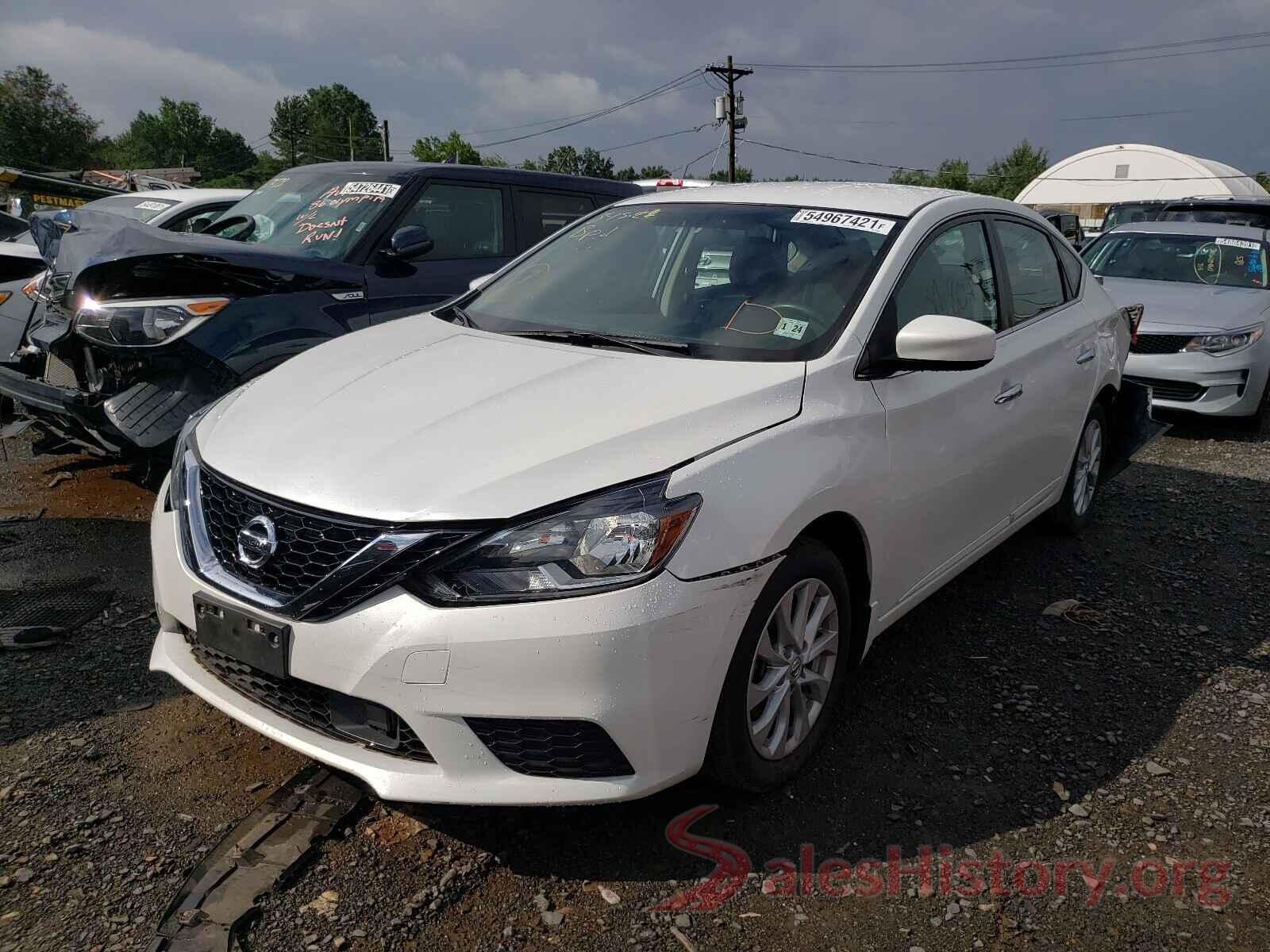 3N1AB7AP2KY238284 2019 NISSAN SENTRA