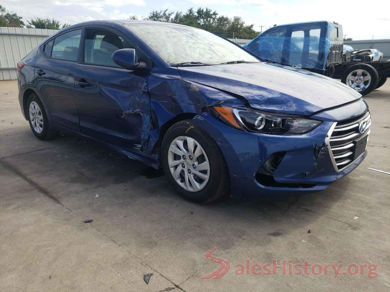 5NPD74LF9HH196748 2017 HYUNDAI ELANTRA