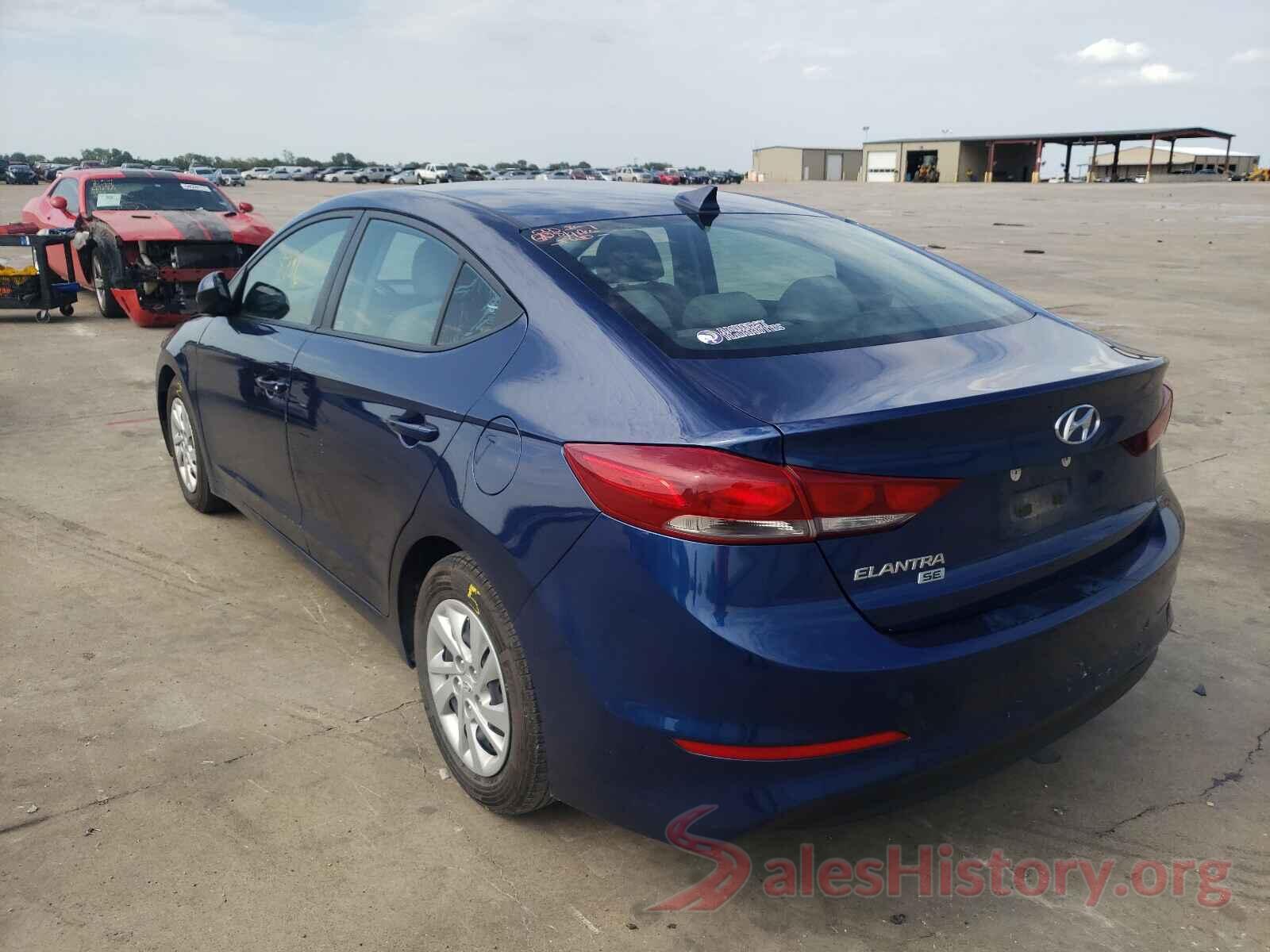 5NPD74LF9HH196748 2017 HYUNDAI ELANTRA