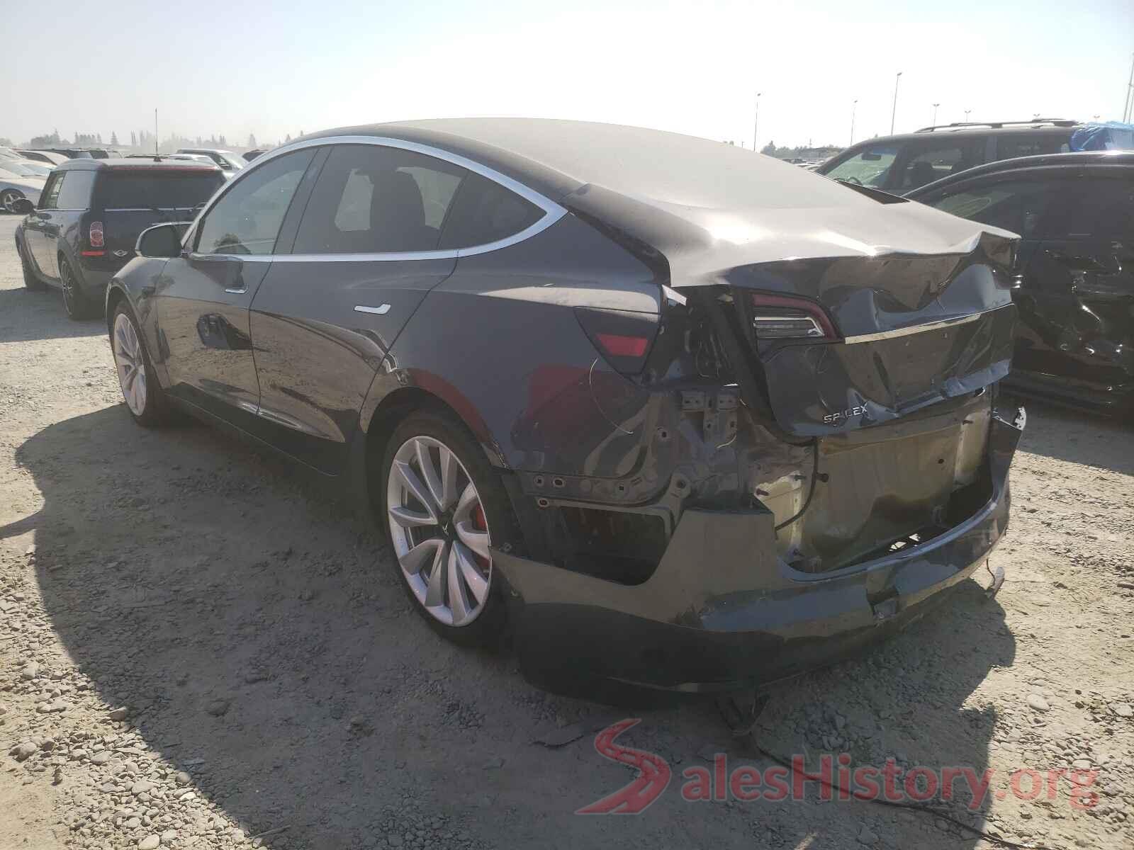 5YJ3E1EA1JF051063 2018 TESLA MODEL 3