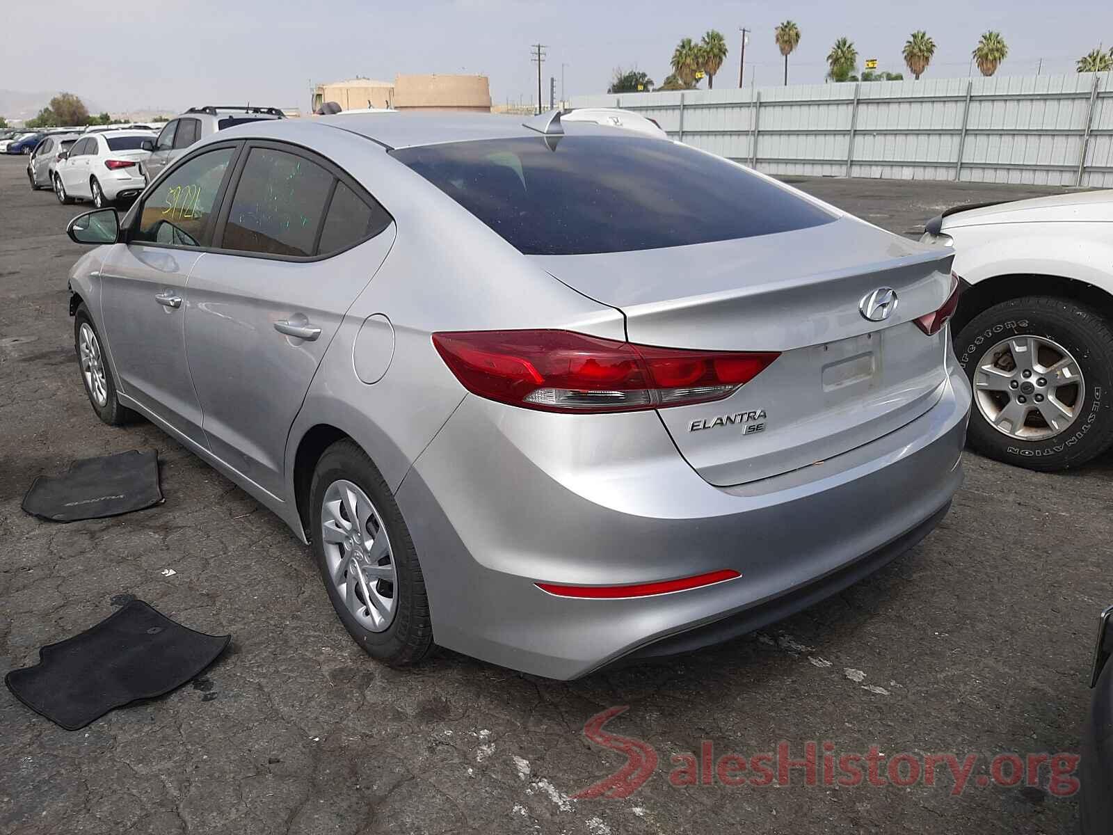 KMHD74LF9HU057561 2017 HYUNDAI ELANTRA