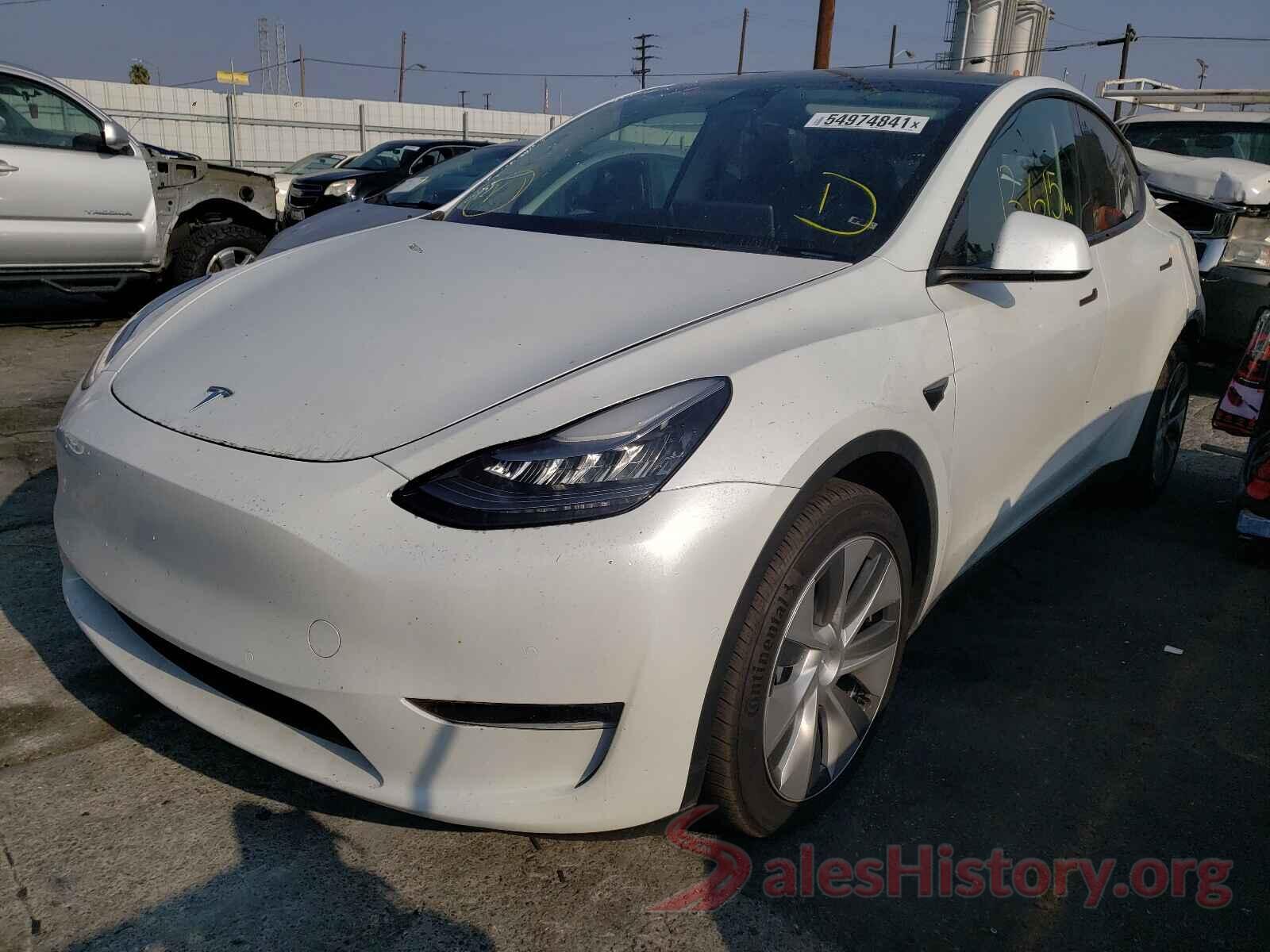 5YJYGDEE2MF095002 2021 TESLA MODEL Y