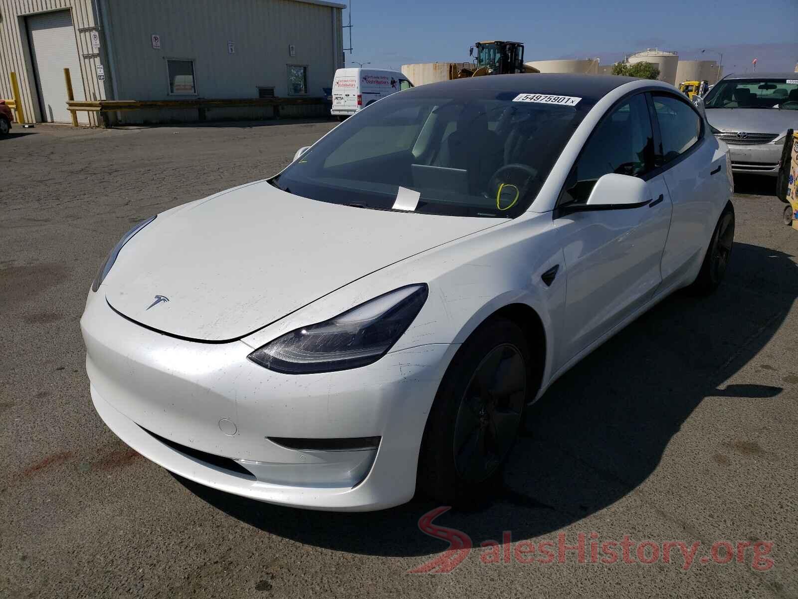 5YJ3E1EA8MF939667 2021 TESLA MODEL 3