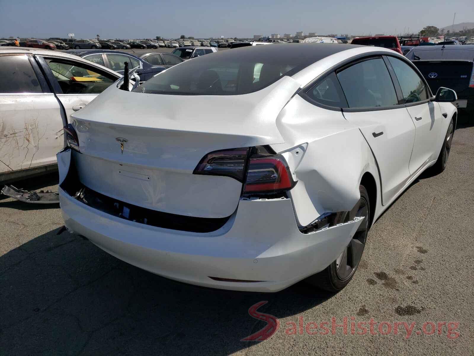 5YJ3E1EA8MF939667 2021 TESLA MODEL 3