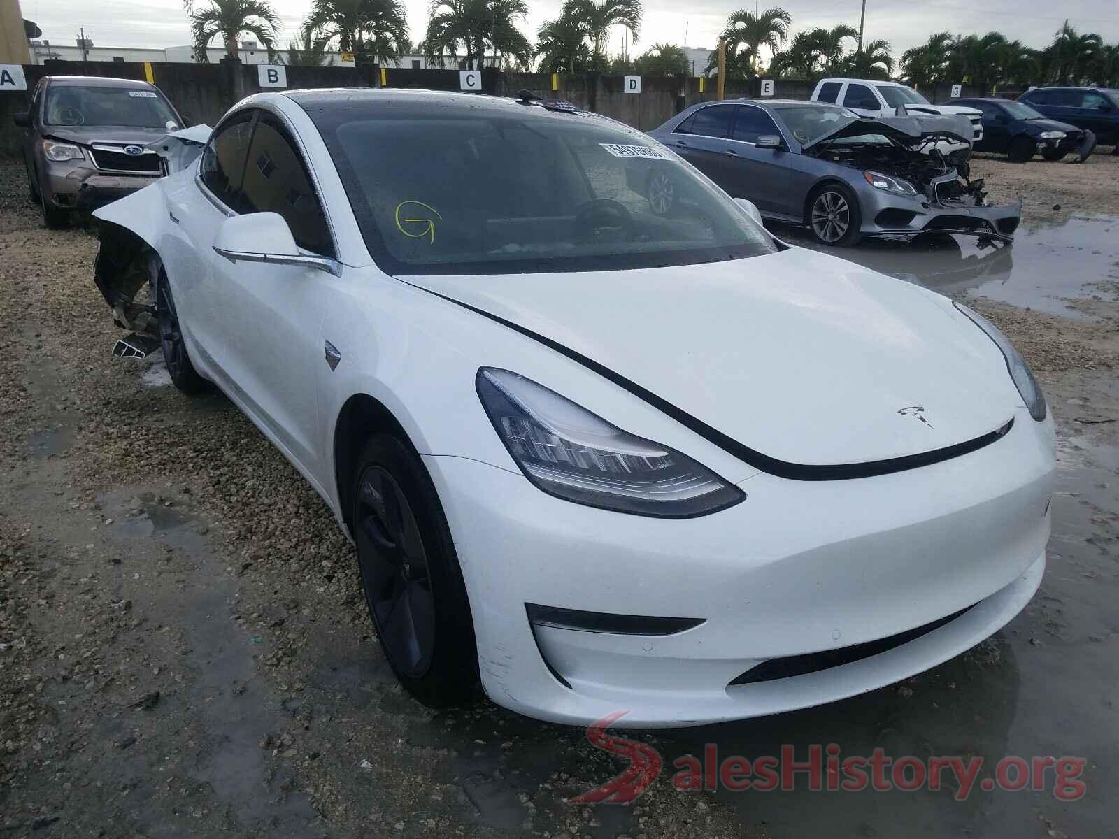 5YJ3E1EA5KF310526 2019 TESLA MODEL 3