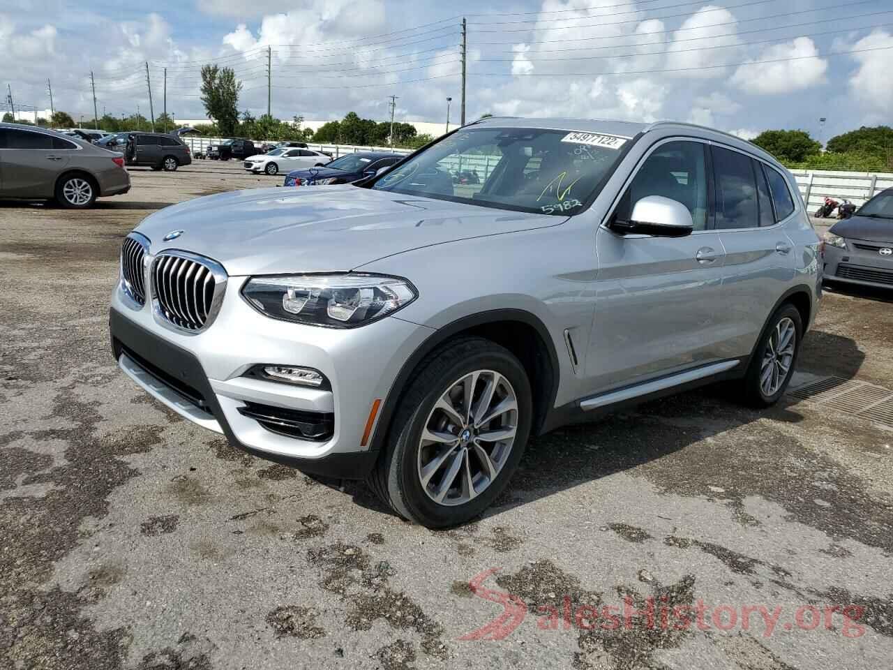 5UXTR7C55KLR45982 2019 BMW X3