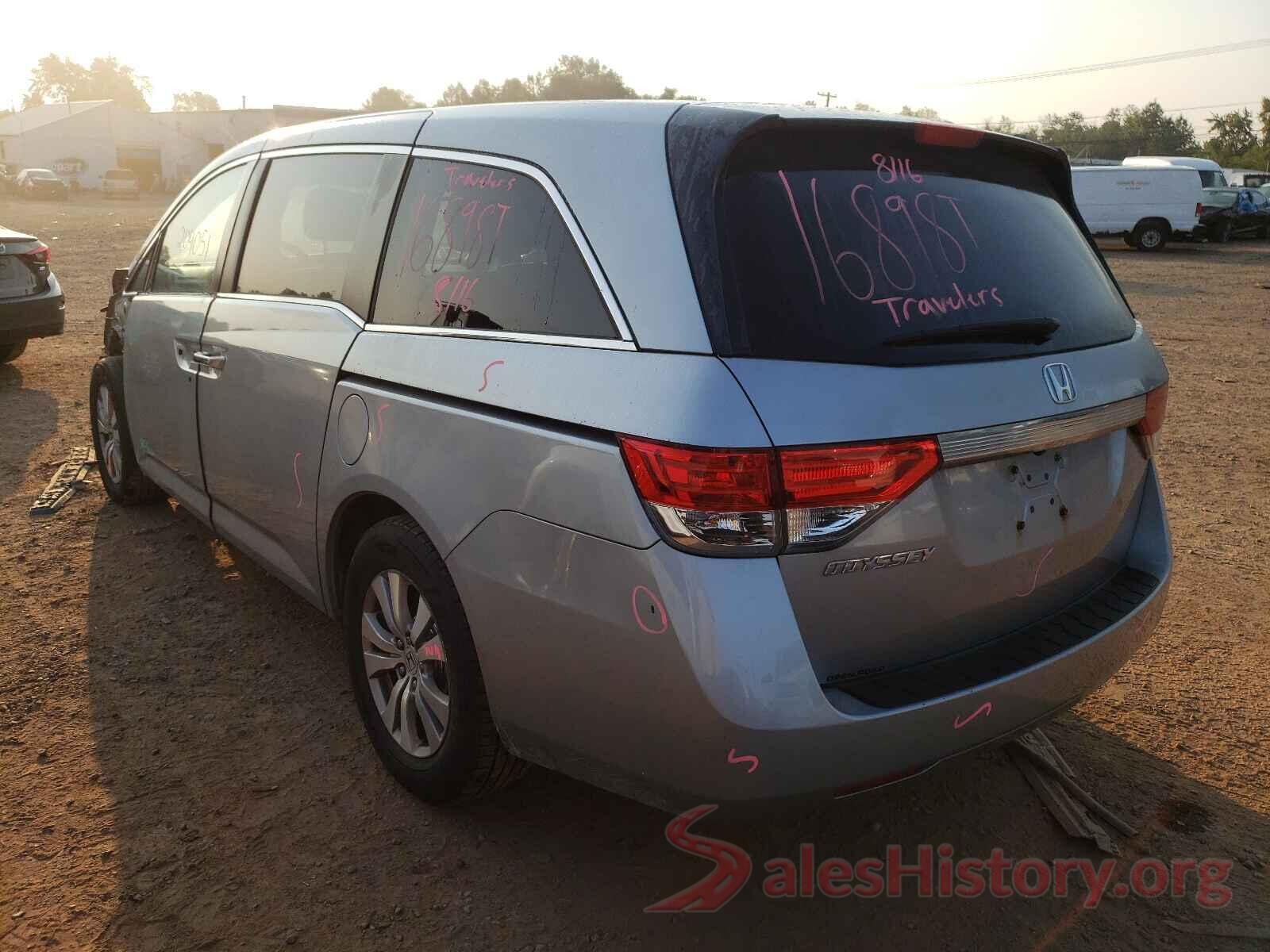 5FNRL5H43GB103069 2016 HONDA ODYSSEY