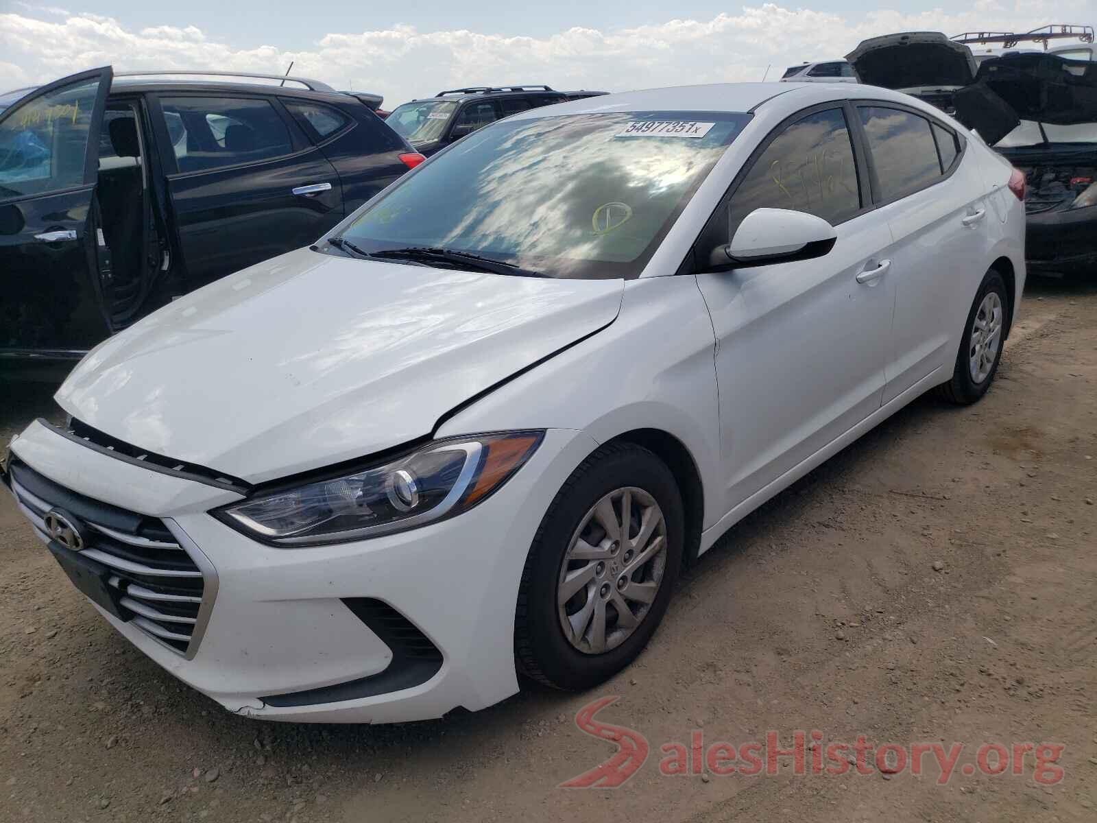 5NPD74LF4HH201323 2017 HYUNDAI ELANTRA