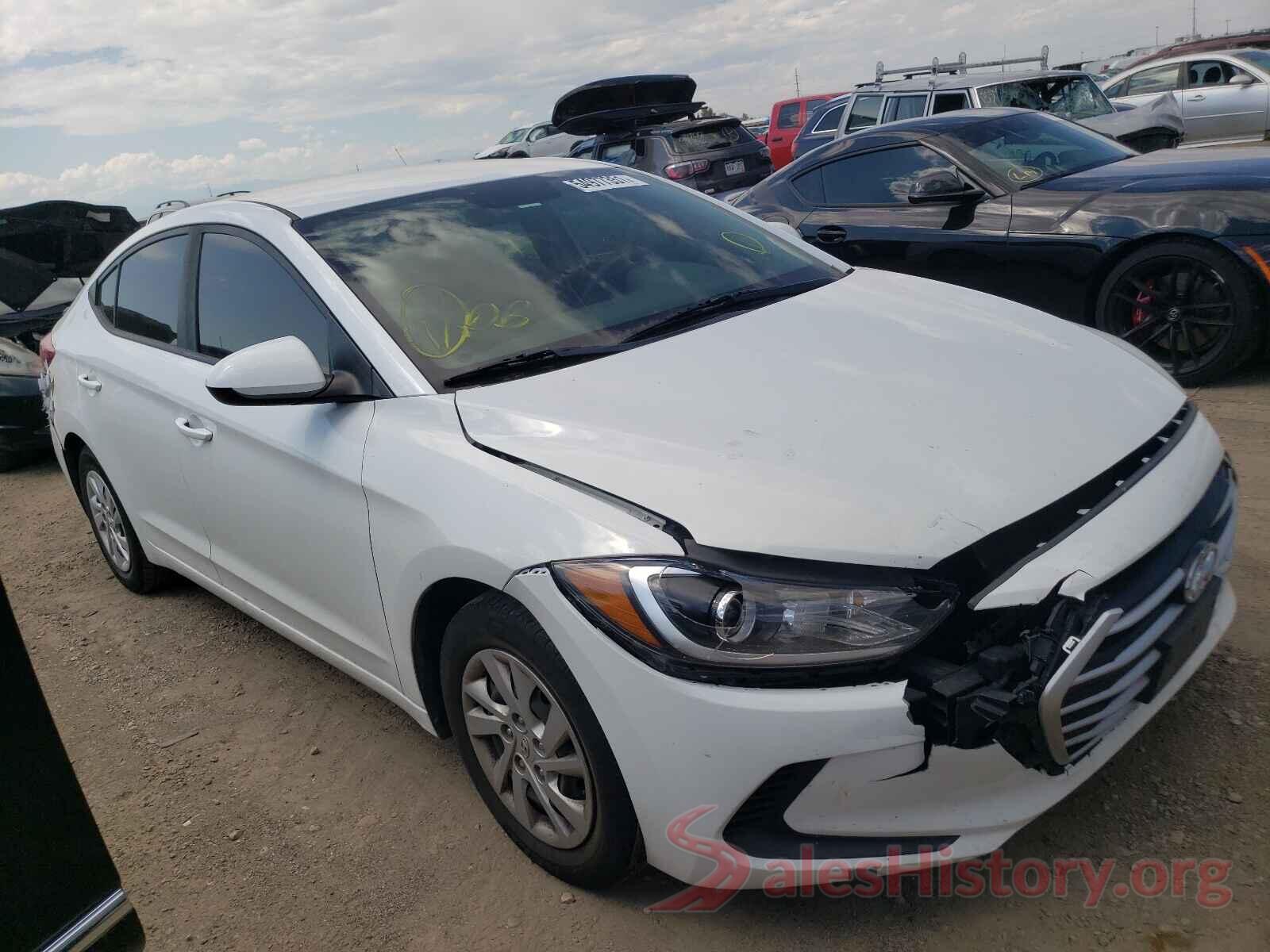 5NPD74LF4HH201323 2017 HYUNDAI ELANTRA