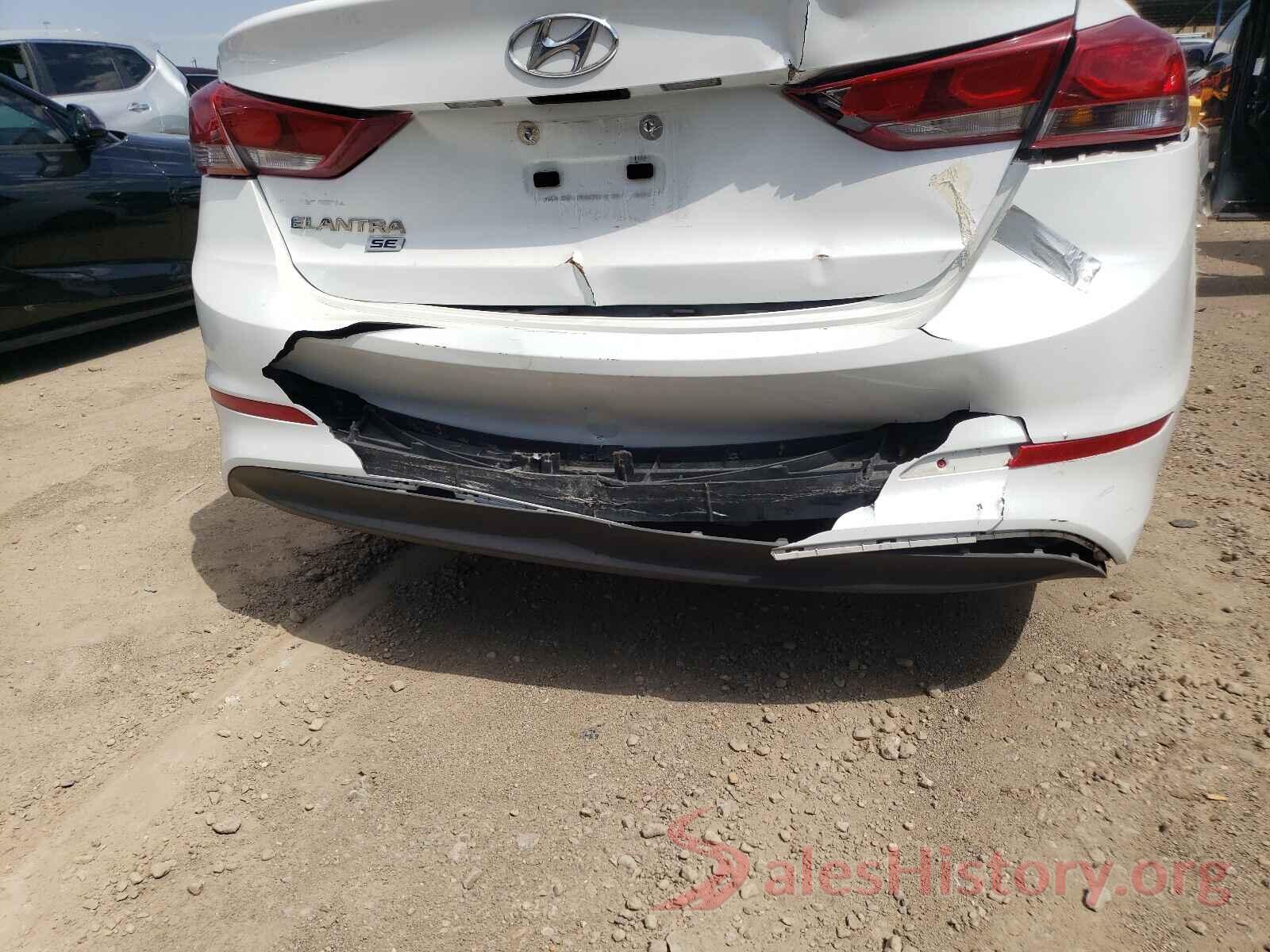 5NPD74LF4HH201323 2017 HYUNDAI ELANTRA