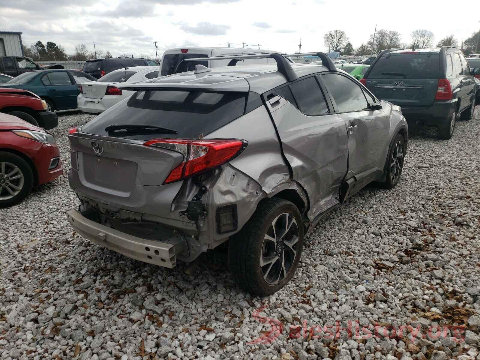 NMTKHMBX4JR039819 2018 TOYOTA C-HR