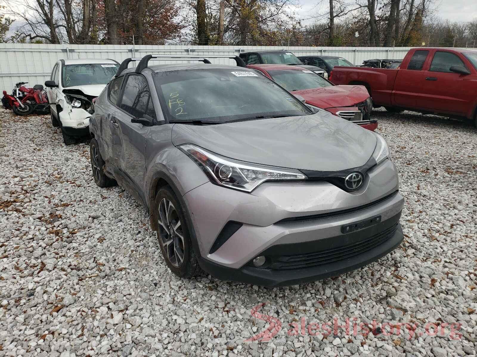 NMTKHMBX4JR039819 2018 TOYOTA C-HR