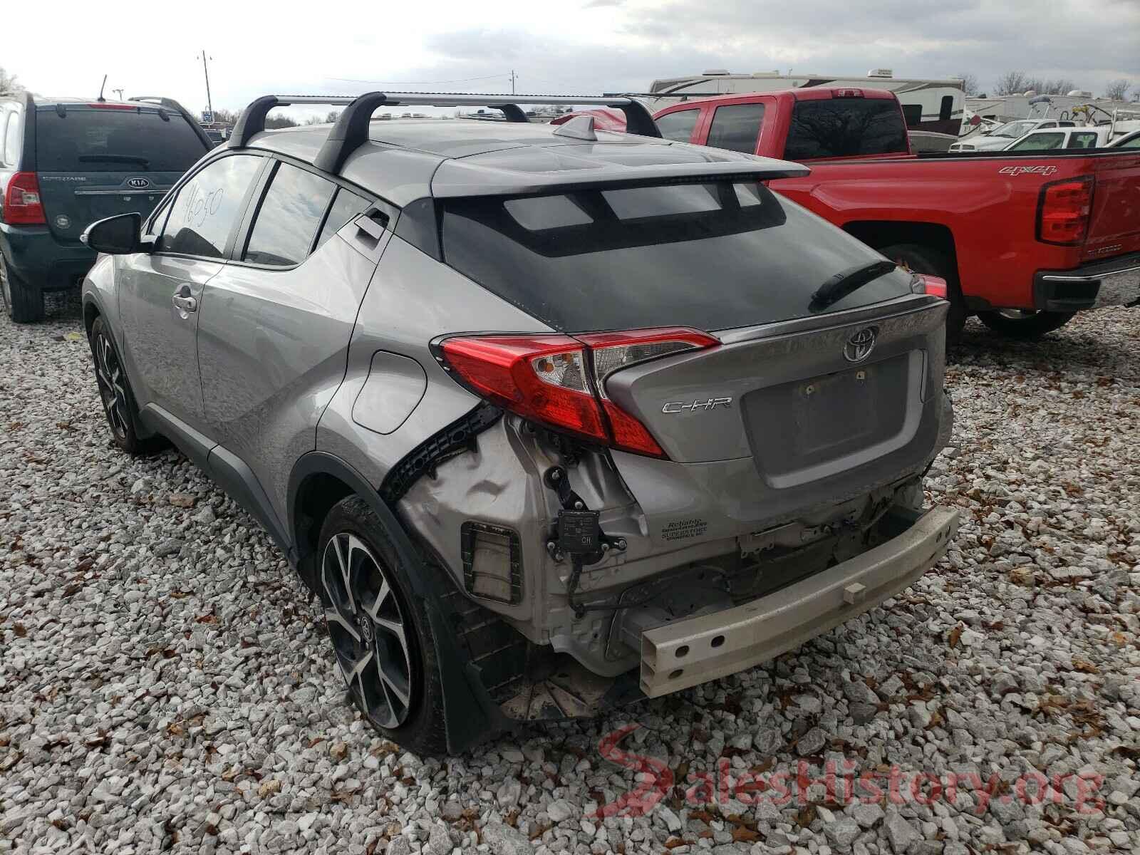 NMTKHMBX4JR039819 2018 TOYOTA C-HR