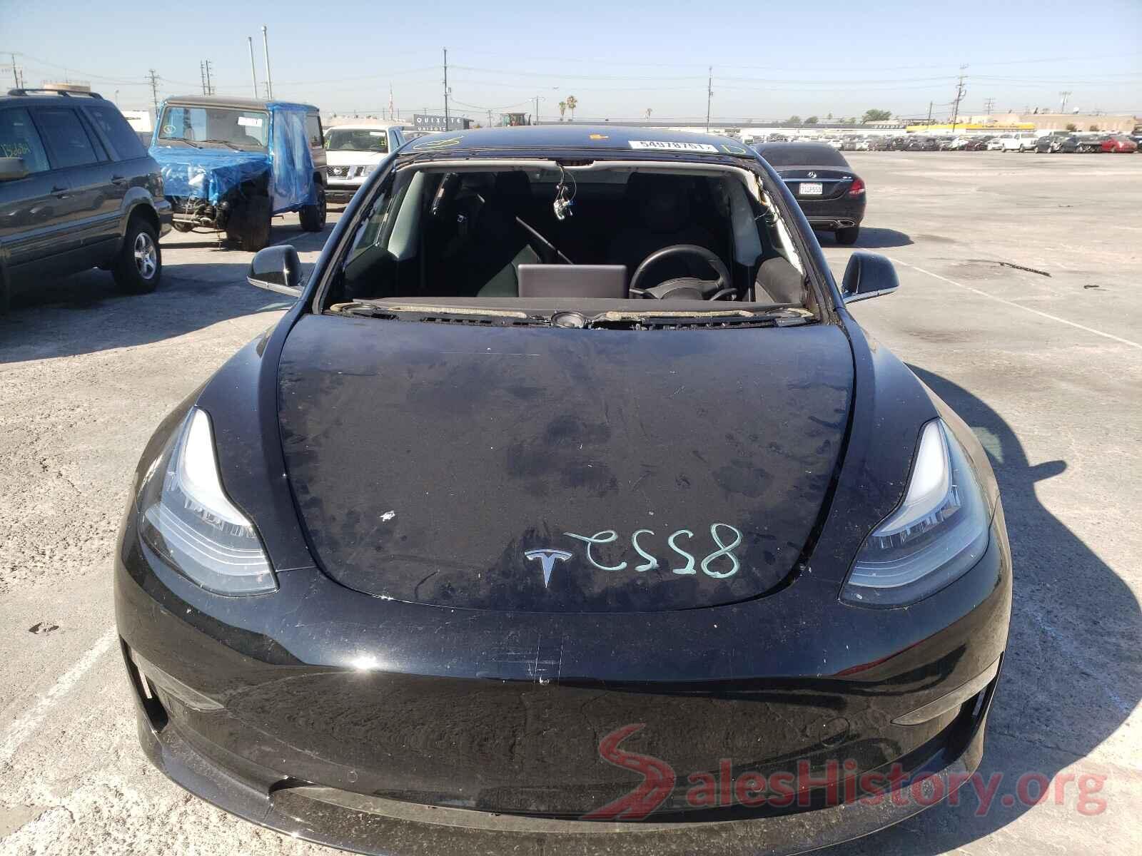 5YJ3E1EBXKF388714 2019 TESLA MODEL 3